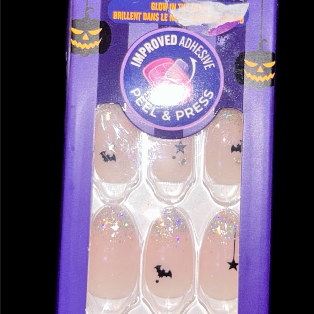 Halloween Glow-in-the-Dark Press-on Nail Set
